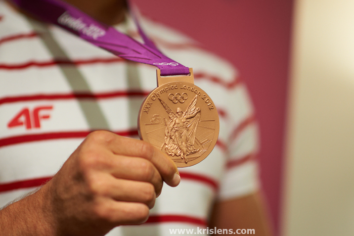 Damian Janikowski bronze medal at 2012 Summer Olympics in London.